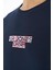 Harley Lacivert Standart Kalıp Erkek T-Shirt - 88203 5