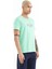 Boris Su Yeşili Standart Kalıp Erkek T-Shirt - 88206 5