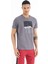 Louis Koyu Gri Standart Kalıp Erkek T-Shirt - 88202 4