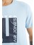 George Açık Mavi Standart Kalıp Erkek T-Shirt - 88220 5