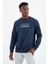 Air Jones Willy İndigo Standart Kalıp Erkek Sweatshirt - 88307 2