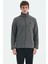 Hardy Koyu Gri Standart Kalıp Polar Erkek Sweatshirt - 88299 2