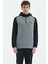 Ruby Gri Melanj Standart Kalıp Polar Erkek Sweatshirt - 88300 1