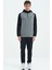 Ruby Gri Melanj Standart Kalıp Polar Erkek Sweatshirt - 88300 5