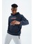 Air Jones Vincent İndigo Standart Kalıp Erkek Sweatshirt - 88308 5