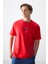 Fiesta Pamuklu Kalın Yumuşak Dokulu Oversize Fit Baskılı Erkek T-Shirt - 88376 1