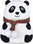 Panda Silikon Pat Işık Gece Lambası Şarj Edilebilir Göz Koruma Yatak Odası Uyku Işığı Ortam Işığı Masa Lambası Gece Lambası (Yurt Dışından) 1