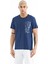 Alan İndigo Standart Kalıp Erkek T-Shirt - 88208 5