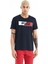 Casey Lacivert Standart Kalıp Erkek T-Shirt - 88205 5