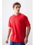 Fiesta Pamuklu Kalın Yumuşak Dokulu Oversize Fit Baskılı Erkek T-Shirt - 88376 4