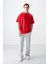 Fiesta Pamuklu Kalın Yumuşak Dokulu Oversize Fit Baskılı Erkek T-Shirt - 88374 2