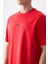 Fiesta Pamuklu Kalın Yumuşak Dokulu Oversize Fit Baskılı Erkek T-Shirt - 88374 3
