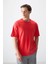 Fiesta %100 Pamuk Kalın Yumuşak Dokulu Oversize Fit Basic Erkek T-Shirt - 88353 1