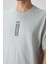 Taş %100 Pamuk Kalın Yumuşak Dokulu Oversize Fit Baskılı Erkek T-Shirt - 88360 2