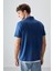 Parlament Pamuklu Kalın Yumuşak Dokulu Polo Yaka Oversize Fit Basic Erkek T- Shirt - 88381 5