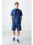 Parlament Pamuklu Kalın Yumuşak Dokulu Polo Yaka Oversize Fit Basic Erkek T- Shirt - 88382 2