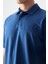 Parlament Pamuklu Kalın Yumuşak Dokulu Polo Yaka Oversize Fit Basic Erkek T- Shirt - 88382 3