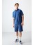 Parlament Pamuklu Kalın Yumuşak Dokulu Polo Yaka Oversize Fit Basic Erkek T- Shirt - 88382 4