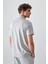 Taş Pamuklu Kalın Yumuşak Dokulu Polo Yaka Oversize Fit Basic Erkek T- Shirt - 88381 5
