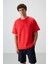 Fiesta - Lacivert Pamuklu Kalın Yumuşak Dokulu Oversize Fit Basic Erkek Şort Takım - 85249 2