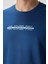 Parlament Pamuklu Kalın Yüzeyi Dokulu Oversize Fit Baskılı Erkek T-Shirt - 88365 3