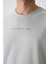 Taş Pamuklu Kalın Yüzeyi Dokulu Oversize Fit Baskılı Erkek T-Shirt - 88364 3