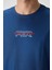 Parlament Pamuklu Kalın Yüzeyi Dokulu Oversize Fit Baskılı Erkek T-Shirt - 88372 2