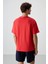 Fiesta Pamuklu Kalın Yüzeyi Dokulu Oversize Fit Baskılı Erkek T-Shirt - 88372 5