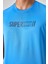 Saks Polyester Nefes Alan Dokulu İnce Esnek Standart Fit Erkek Performans T-Shirt - 88385 3