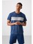 Parlament Polyester Nefes Alan Jakarlı İnce Esnek Standart Fit Erkek Performans T-Shirt - 88398 5