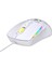 WRP-O12800-W 12800 Dpi Wide Rgb Özel Abs Doku Reflex Örgü Kablolu Beyaz Gaming Mouse 3