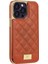 iPhone 15 Pro Max Için Kılıf Kart Tutucu Çubuğu Pu Deri Kaplamalı Pc Telefon Kapağı-Sarı (Yurt Dışından) 1