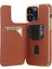 iPhone 15 Pro Max Için Kılıf Kart Tutucu Çubuğu Pu Deri Kaplamalı Pc Telefon Kapağı-Sarı (Yurt Dışından) 3