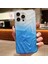iPhone 14 Pro Max Için Yıldız Dekor Cep Telefonu Kılıfı Degrade Renkli Slim-Fit Tpu Telefon Kabuğu-Göl Mavisi (Yurt Dışından) 1
