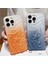 iPhone 14 Pro Max Için Yıldız Dekor Cep Telefonu Kılıfı Degrade Renkli Slim-Fit Tpu Telefon Kabuğu-Göl Mavisi (Yurt Dışından) 2