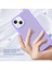 iPhone 14 Plus Kılıf Tpu+Pc Cilt Dostu Dokunmatik Mat Telefon Kılıfı-Açık Mor (Yurt Dışından) 4