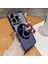 IPhone 13 Pro Için 6.1 Inç Kapak Pc Kickstand Tpu Manyetik Telefon Kılıfı, Akrilik Ayna-Mor (Yurt Dışından) 1