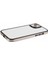 iPhone 15 Plus Için Elektro Kaplama Kılıfı Tpu+Pc Telefon Kapağı Mobil Aksesuarlar -Altın (Yurt Dışından) 5