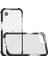 iPhone SE(2024) Için Kılıf 3'ü 1 Arada Düşmeye Tpu+Tpe+Akrilik Telefon Kılıfı-Siyah+Şeffaf (Yurt Dışından) 5