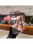 U1 iPhone 15 Pro Kılıf Için Tpu+Akrilik Kickstand Telefon Kılıfı, Cam Lensli Film-Şarap Kırmızısı (Yurt Dışından) 4