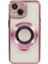 iPhone 15 Plus Için Kapak Halkası Kickstand Tpu Telefon Kılıfı, Rhinestones Dekoru-Gül Altın (Yurt Dışından) 1