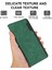 iPhone 13 Pro Için Cüzdan Kılıf Rfıd Engelleme Ekleme Renkli Deri Telefon Kapağı-Yeşil (Yurt Dışından) 4