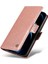 iPhone 12/12 Pro Deri Kılıf Cüzdan Koruyucu Telefon Kapağı-Gül Altın (Yurt Dışından) 5