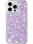 iPhone 13 Pro Max Sparkle Epoksi Cep Telefonu Tpu Kapak-Mor Arka Kabuk (Yurt Dışından) 1