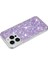 iPhone 13 Pro Max Sparkle Epoksi Cep Telefonu Tpu Kapak-Mor Arka Kabuk (Yurt Dışından) 3