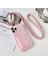iPhone 13 Pro Için 6.1 Inç Kılıf Omuz Askılı Cilt-Dokunmatik Tpu Kart Tutucu Telefon Koruyucu-Pembe (Yurt Dışından) 1
