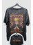 Oversize Uzumaki Naruto V2 Sırt Baskılı Yıkamalı T-Shirt, Unisex Anime Baskılı Retro Tişört 1