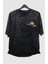 Oversize Luffy Ace Sabo Sırt Baskılı Yıkamalı T-Shirt, Unisex Anime Baskılı Vintage Tişört 3