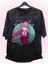 Oversize Zero Two V3 Baskılı Yıkamalı T-Shirt, Unisex Anime Baskılı Eskitme Tişört 1