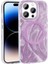 Appfube iPhone 14 Pro Max Uyumlu App Kılıf Magsafe Şarj Özellikli Fırça Boya Desenli Zore Palet Kapak-Pembe 5